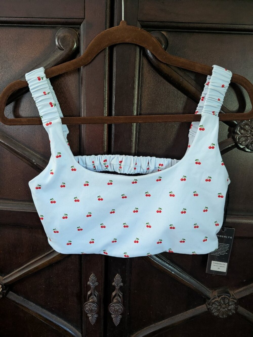 Cherry bra top